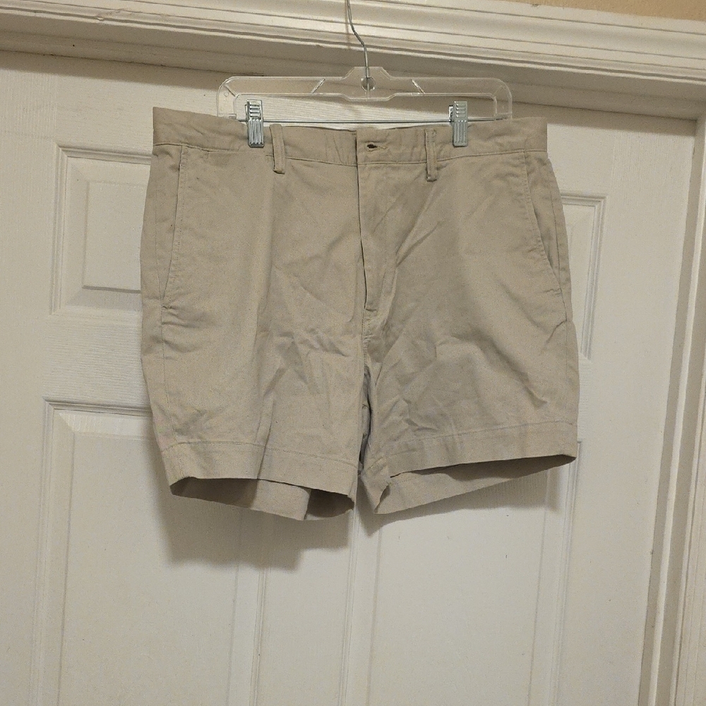 Polo by Ralph Lauren Khaki Flat Front Shorts